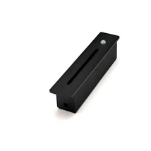 Azzardo ERIN kültéri mozgásérézkelős beépíthető lépcsőmegvilágító fém, fekete, LED, 3W, 3000K, 240Lm, IP54 - AZ-6081
