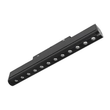 Azzardo ALFA fényforrás Alfa mágneses sínrendszerhez fém, műanyag, fekete, LED, 12W, 3000K, 688Lm - AZ-6089