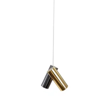 Azzardo  JADE függeszték fém, akril, fekete, króm, arany, LED, 12W, 3000K, 960Lm - AZ-6212