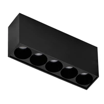 Azzardo TETRIX mennyezet lámpa fém, fekete, LED, 8W, 3000-4000-6000K - AZ-6280