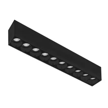 Azzardo TETRIX mennyezet lámpa fém, fekete, LED, 20W, 3000-4000-6000K - AZ-6282