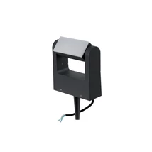Azzardo FRAME SPIKE leszúrható dekor lámpa fém, szürke, 8W, 3000K, 330Lm, IP65 - AZ-6320