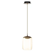 Azzardo HELENA  függeszték fém, áttetsző, sárgaréz, áttetsző, LED, 18W, 3000K, 419Lm - AZ-6411