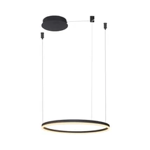 Azzardo  HALO függeszték fém, műanyag, fekete, fehér, LED, 60W, 3000-6000K, 3384Lm - AZ-6475