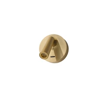 Azzardo ALTUN fali lámpa fém, arany, LED, 3W, 3000K - AZ-6560