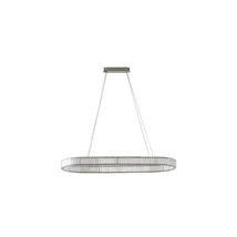 Azzardo SPARKING függeszték fém, üveg, króm, áttetsző, LED, 70W, 2900-3900K, 6981Lm - AZ-6566
