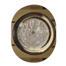 Azzardo  EUFORIA fali lámpa fém, üveg, arany, LED, 6W, 3000K, 450Lm - AZ-6741