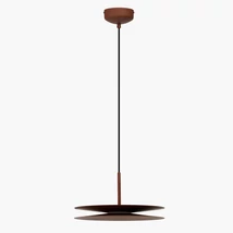 Azzardo  DISC függeszték fém, barna, LED, 12W, 3000k, 900Lm - AZ-6743