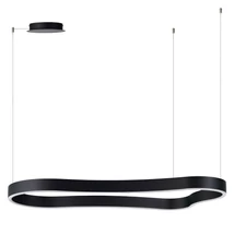 Azzardo  MIRABELLA függeszték fém, akril, fekete, fehér, LED, 48W, 3000K - AZ-6744