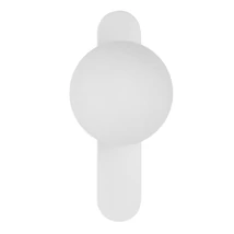 Azzardo  ELMO fali lámpa fém, üveg, fehér, LED, 5W, 3000K, 375Lm - AZ-6799
