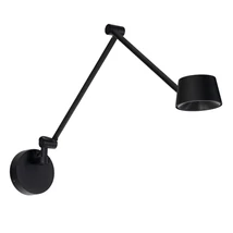 Azzardo  MOLLY fali lámpa fém, fekete, LED, 6W, 3000K, 450Lm - AZ-6807