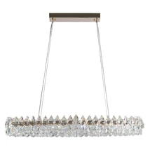 Azzardo  BARLETTA függeszték fém, kristály, arany, áttetsző, LED, 120W, 3000K - AZ-6905