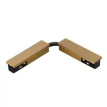 Azzardo  ELECTRIC CORNER CONNECTOR B kiegészítő Sigma mágneses sínrendszerhez fém, arany - AZ-7072