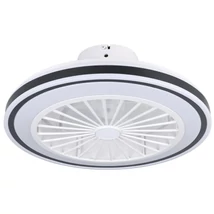 Eglo ALMERIA ventilátor műanyag, fehér, fekete, LED, 25,5W, 2700K-6500K, 3300 Lm - 35182