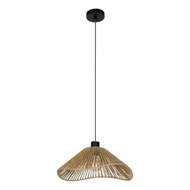 Eglo LAVISTER függeszték fém, papír, fekete, barna, E27 - 44072