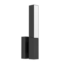 Eglo UGENTO kültéri fali lámpa fém, műanyag, fekete, fehér,  LED, 3000K, 9W, 920lm, IP44 - 900709