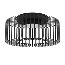 Eglo GINESTRONE-Z mennyezet lámpa fém, műanyag, fekete, fehér, LED, 2700K-6500K, 22W, 2450lm - 900722