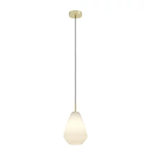 Eglo CAPRAROLA függeszték fém, üveg, sárgaréz, barna, E27 - 900812