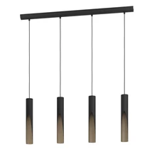 Eglo BARBOTTO függeszték fém, fekete, barna, GU10, 4,5W - 900875