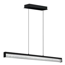 Eglo CARDITO függeszték fém, üveg, kristály, fekete, áttetsző, LED, 2700K-5000K, 36W, 3420lm - 900895
