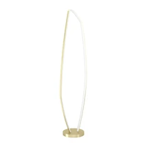 Eglo VALLEROSA állólámpa fém, műanyag, sárgaréz, fehér, LED, 3000K, 25.2W, 3400lm - 900919