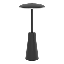 Eglo PICCOLA kültéri asztali lámpa fém, műanyag, fekete, fehér, LED, 2,8W, 2400K-3000K-4000K, 270Lm, IP54 - 900925