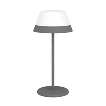 Eglo MEGGIANO kültéri asztali lámpa műanyag, szürke, fehér, LED, 1,5W, 3000K, 320Lm, IP54 - 900978
