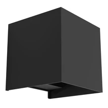 Eglo VALMONTONE fali lámpa fém, üveg, fekete, áttetsző, LED, 3W, 3000K, 400 Lm - 901049