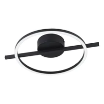Eglo AMANDOLO mennyezet lámpa fém, műanyag, fekete, fehér, LED, 17W, 2700K -6500K, 1900 Lm - 901113