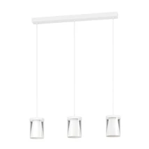 Eglo CHIUSELLO-Z függeszték fém, üveg, fehér, áttetsző, LED, 11W, 2700K-6500K, 1500 Lm - 901122