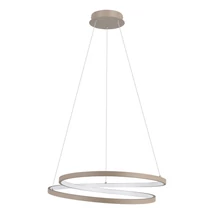 Eglo RUOTALE függeszték fém, műanyag, homokszín, fehér, LED, 36W, 3000K, 4500 Lm - 901139