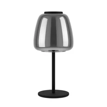 Eglo ALFERO-Z asztali lámpa fém, üveg, fekete, szürke, RGB LED, 7,7W, 2700K-6500K, 1000 Lm - 901195