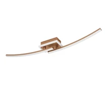 Eglo LUNGOLAGO mennyezet lámpa fém, műanyag, fekete, fehér, bronz, LED, 12W, 4000K, 1500 Lm - 901219