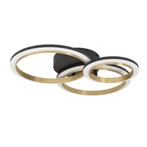 Eglo CALLIERA mennyezet lámpa fém, műanyag, fekete, fehér, bronz, LED, 20W, 4000K, 2500 Lm - 901224