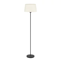 Eglo FEBRES állólámpa fém, szövet, fekete, fehér, E27 - 901265
