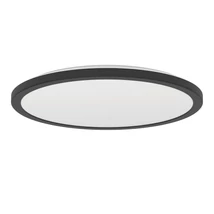 Eglo ROVITO fürdőszobai mennyezet lámpa fém, műanyag, fekete, fehér, LED, 18,5W, 2700K- 4000K-6500K, 2300 Lm, IP 44 - 901439