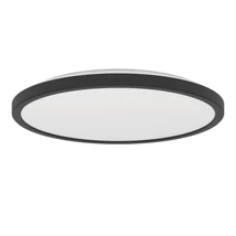 Eglo ROVITO-Z fürdőszobai mennyezet lámpa , műanyag, fehér, fekete, RGB LED, 13,9W, 2700 K - 6500 K, 1750 Lm, IP 44 - 901463