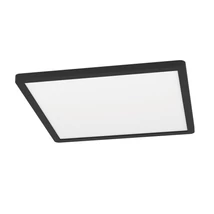 Eglo MINERARIO fürdőszobai mennyezet lámpa műanyag, fekete, fehér, LED, 16,4W, 3000K, 2400 Lm, IP 54 - 901574