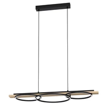Eglo BOYAL függeszték fém, fa, műanyag, fekete, fehér, LED, 40,5W, 3000K, 5850 Lm - 901714