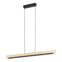 Eglo CAMACHO függeszték fém, fa, műanyag, fekete, barna, fehér, LED, 25,5W, 3000K, 3100 lm - 901737