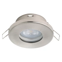 Eglo FAVAZZINA beépíthető spotlámpa fém, üveg, nikkel, áttetsző, GU10, 3X4W, 2700K, IP44 - 901761