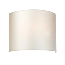 Elstead COOPER fali lámpa fém, műselyem, króm, fehér, E27 - ELS-DL-COOPER-M-IV-PC