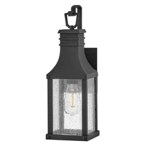 Elstead BEACON HILL kültéri fali lámpa fém, üveg, fekete, E14, IP44 - ELS-HK-BEACON-HILL-S-MB