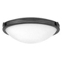 Elstead COLLIER mennyezet lámpa fém, üveg, fekete, fehér, E27 - ELS-HK-COLLIER-F-M-BX
