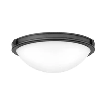 Elstead COLLIER mennyezet lámpa fém, üveg, fekete, fehér, E27 - ELS-HK-COLLIER-F-S-BX