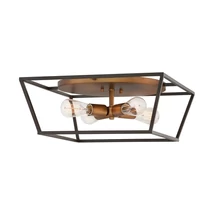 Elstead FULTON mennyezet lámpa fém, bronz, sárgaréz, E27 - ELS-HK-FULTON-F