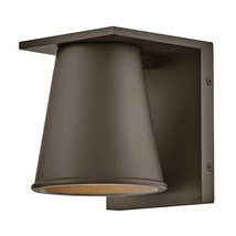 Elstead HANS kültéri fali lámpa fém, bronz, GU10, 8W, 2700K, 560 Lm, IP44 - ELS-HK-HANS-S-ABZ