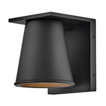 Elstead HANS kültéri fali lámpa fém, fekete, GU10, 8W, 2700K, 560 Lm, IP44 - ELS-HK-HANS-S-BLK
