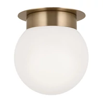 Elstead ALBERS mennyezet lámpa fém, üveg, bronz, opál, E27 - ELS-KL-ALBERS-F-G-CPZ