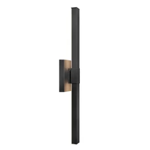 Elstead NOCAR kültéri fali lámpa fém, fekete, LED, 39W, 3000K, 1800 Lm, IP44 - ELS-KL-NOCAR-L-BK